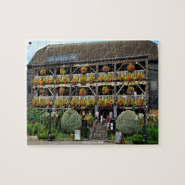 Old London Pub Pussel (Horisontell)