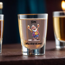 Old Man Colorful Party Legend