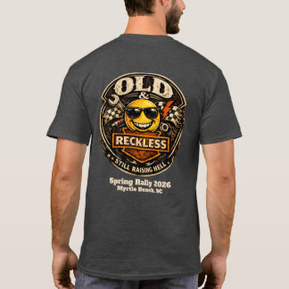 Old Man Harley Tee Myrtle Beach Cykelvecka