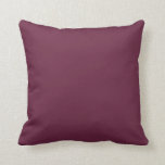 Old Mauve Solid Plain Färg Kudde<br><div class="desc">Trend färg. Har ett mysigt,  smart,  modernt utseende. Tillämpligt,  färgstarkt arbete med många kombinationer av färg. Har ett klassiskt,  lyxigt och modernt utseende. Hex-nr: 68223E</div>