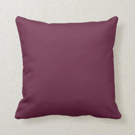 Old Mauve Solid Plain Färg Kudde