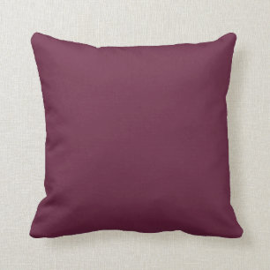 Old Mauve Solid Plain Färg Kudde