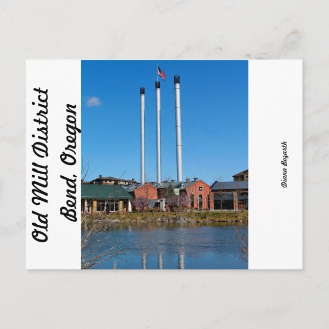 Old Mill District Vykort (Framsida)