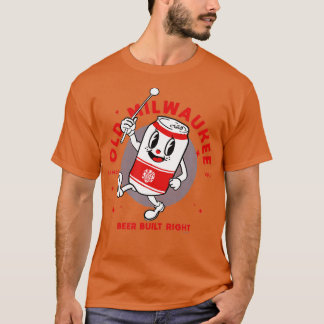 Old Milwaukee Retro Mascot T Shirt