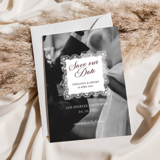 Old Money Save The Date Wedding (Skapare uppladdad)