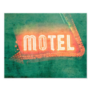 Old Motel Fototryck