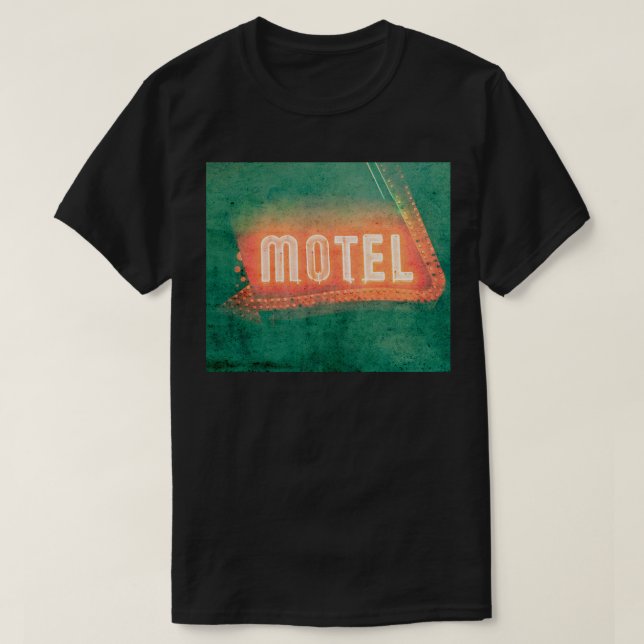 Old Motel T-shirt (Design framsida)