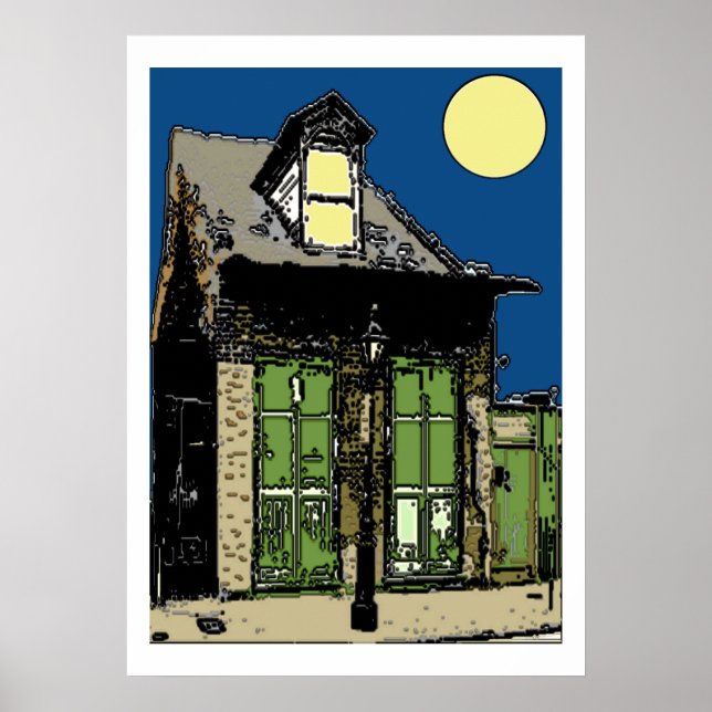 Old New Orleans Pistol House Poster (Framsidan)