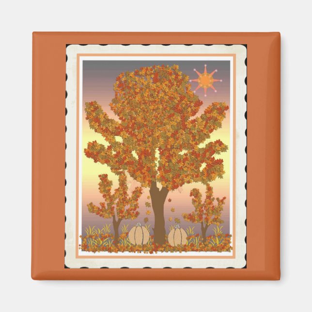 OLD OAK TRÄD MAGNET (Framsidan)