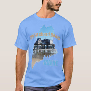 Old Orchard Beach Maine Gift Souvenir OOB Pier Sho T Shirt