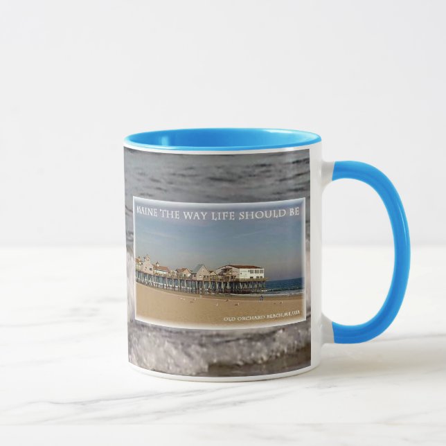 Old Orchard Beach, Maine Mugg (Höger)