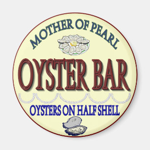 Old Pearl Oyster Pub Magnet
