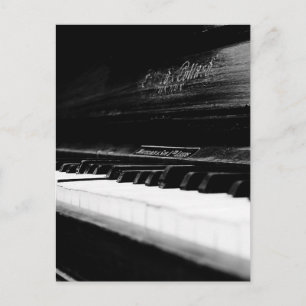 Old Piano Vykort