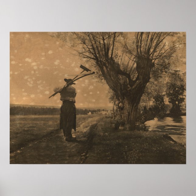 Old Pioneer farmer Poster (Framsidan)