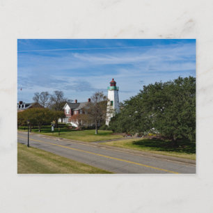 Old Point Comfort Lighthouse - Hampton, Virginia Vykort