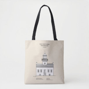 Old Point Loma Lighthouse - California - SBD Tygkasse