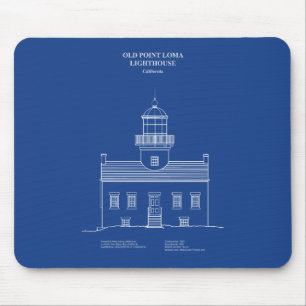 Old Point Loma Lighthouse - Kalifornien - AD Musmatta