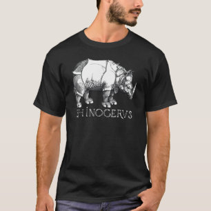Old Print Rhinoceros Albrecht Durer T Shirt
