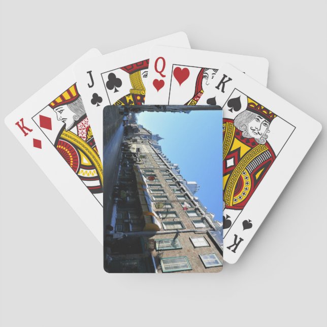 Old Quebec City, Quebec, Kanada Casinokort (Baksidan)