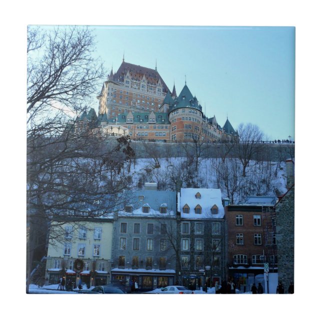 Old Quebec City, Quebec, Kanada Kakelplatta (Framsidan)