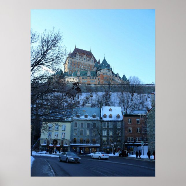Old Quebec City, Quebec, Kanada Poster (Framsidan)
