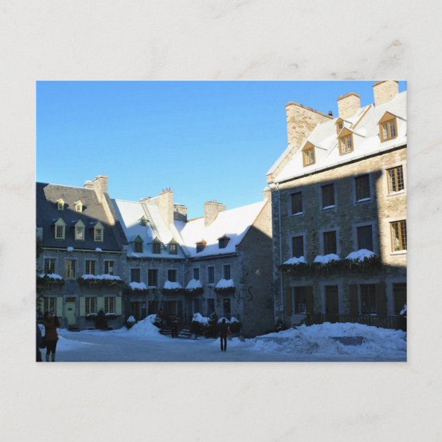 Old Quebec City, Quebec, Kanada Vykort (Framsida)