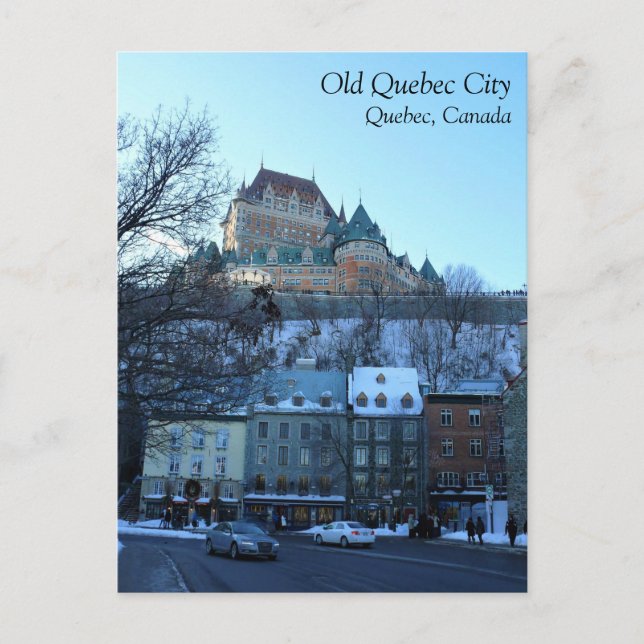 Old Quebec City, Quebec, Kanada Vykort (Framsida)