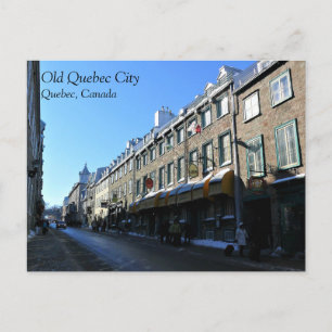 Old Quebec City, Quebec, Kanada Vykort