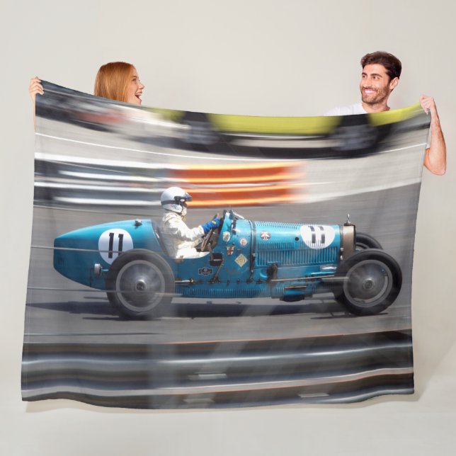 OLD RACER FLEECEFILT (På plats)