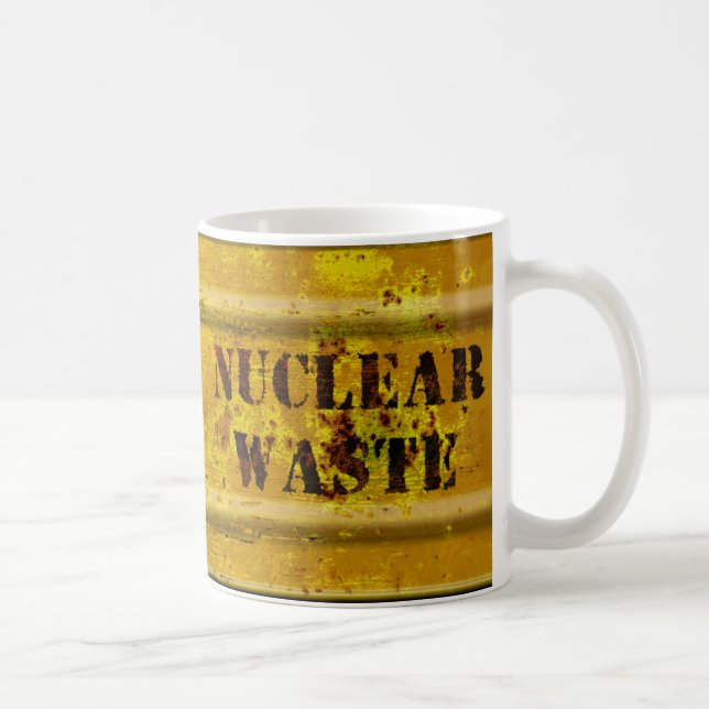 Old Radioactive Waste Container -  Kaffemugg (Höger)