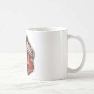 Old Red London Buss Kaffemugg