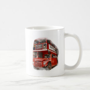 Old Red London Buss Kaffemugg