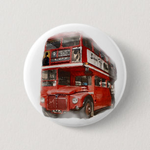 Old Red London Buss Knapp