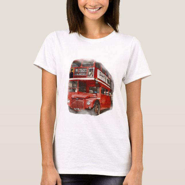 Old Red London Buss Tee (Framsida)
