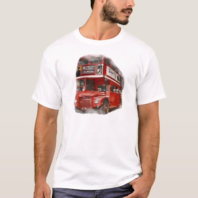 Old Red London Buss Tee (Framsida)