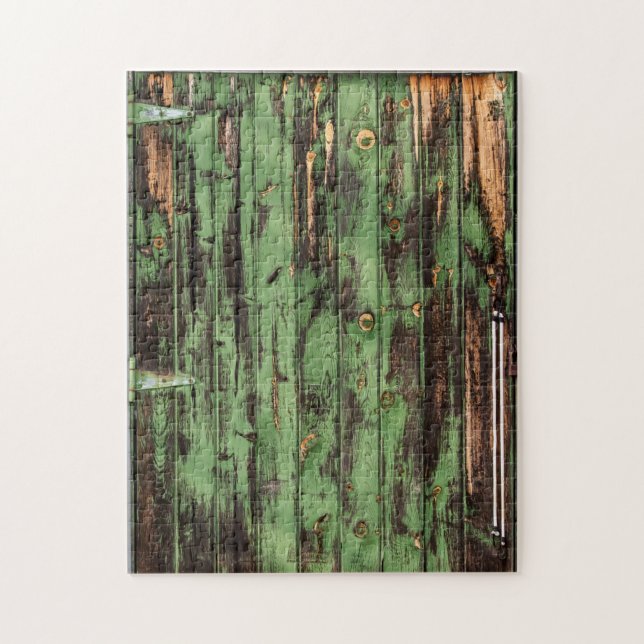 Old Rustic Barn Door Pussel (Vertikal)