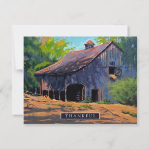Old Rustic Land Barn Kort