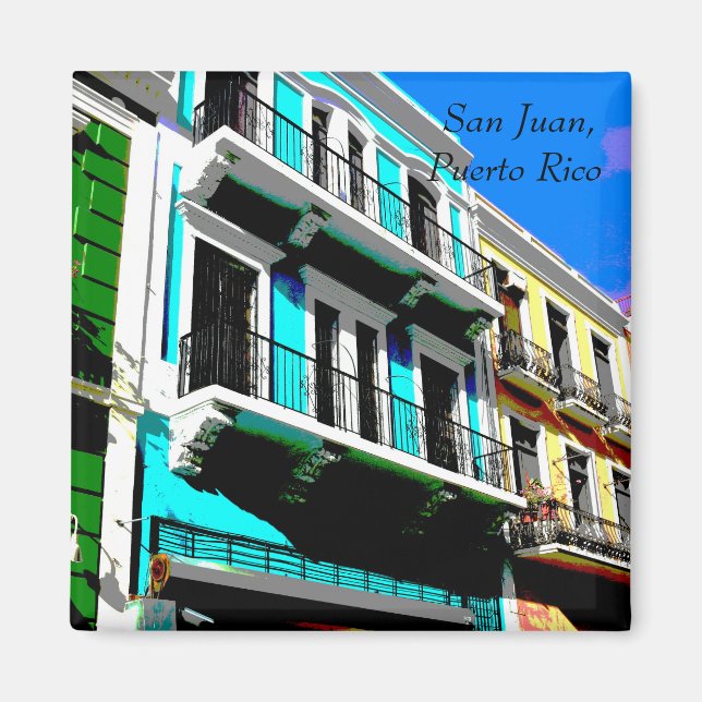 Old San Juan Magnet (Framsidan)