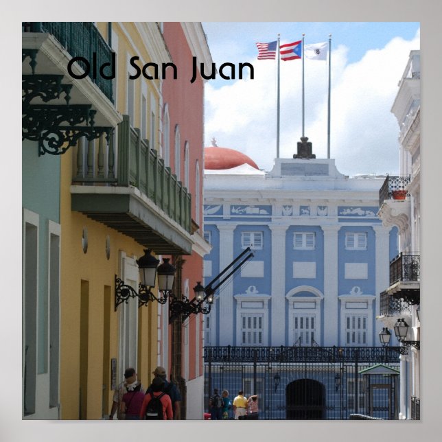Old San Juan Poster (Framsidan)