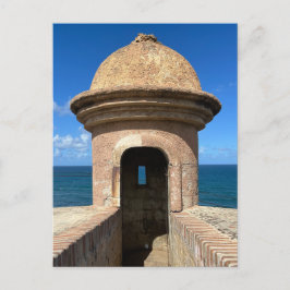 Old San Juan Puerto Rico Historic Fort Travel Vykort