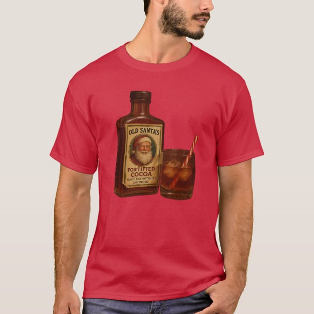 Old Santa T-Shirt (Framsida)