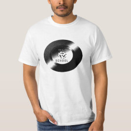 Old school 45 vinylpost t shirt