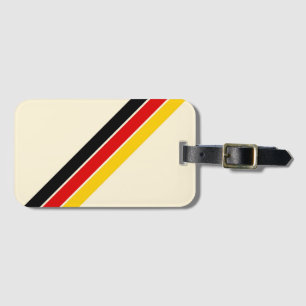 Old school 70-talets Retro Tävla Rand Bagagebricka
