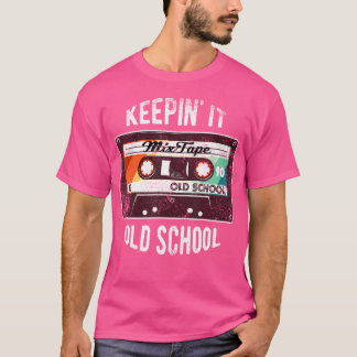 Old school 80S 90S Mixtape Graphic T Shirt