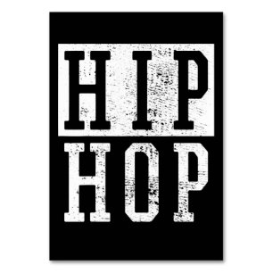 Old school 90-talet Hip hop Rap Damiseta Bordsnummer
