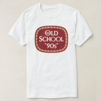 Old School 90s Malt Sprit 40oz Etikett Design T Shirt