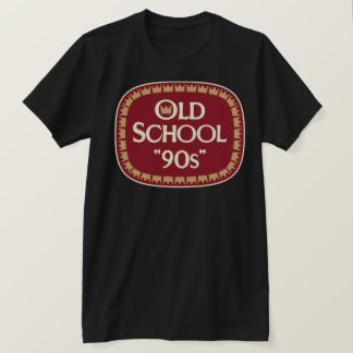 Old School 90s Malt Sprit 40oz Etikett Design T Shirt