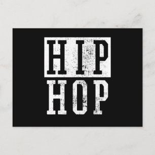 Old School 90s Nittio Tal Hip Hop Rap Damtröja Vykort