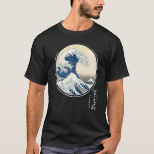 Old school autentiska japanska kanagawa Underbara T Shirt