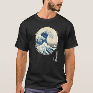 Old school autentiska japanska kanagawa Underbara T Shirt